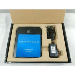 Cisco Linksys E1200 Wireless N300 Wi Fi Router wit